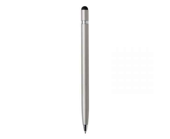 Металлическая ручка Simplistic, серебряный,, Цвет: серебряный, Размер: , высота 14,1 см., диаметр 0,9 см.