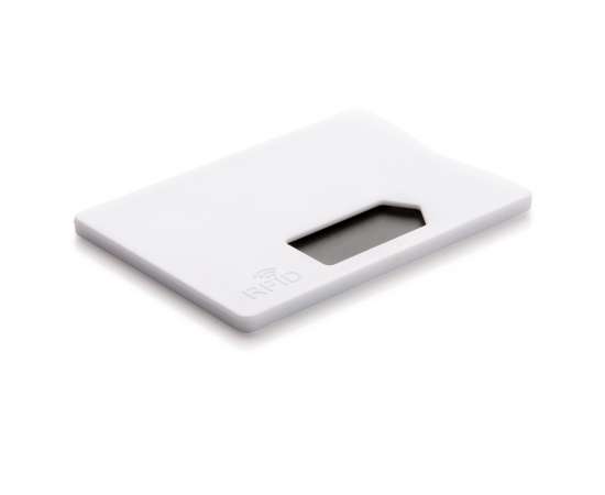 Держатель для карт RFID, белый, белый, Цвет: белый, Размер: Длина 9 см., ширина 6,4 см., высота 0,4 см.
