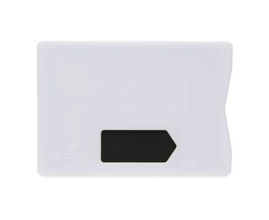 Держатель для карт RFID, белый, белый, Цвет: белый, Размер: Длина 9 см., ширина 6,4 см., высота 0,4 см., изображение 2