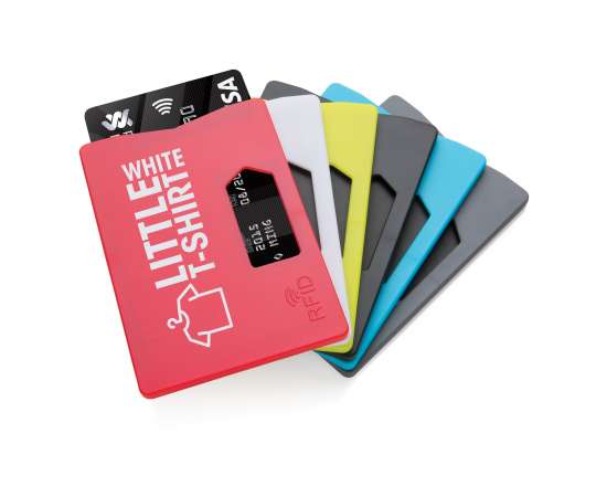 Держатель для карт RFID, белый, белый, Цвет: белый, Размер: Длина 9 см., ширина 6,4 см., высота 0,4 см., изображение 7