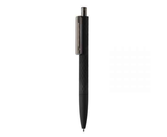 Черная ручка X3 Smooth Touch, Черный, Цвет: черный, Размер: , высота 14 см., диаметр 1 см.