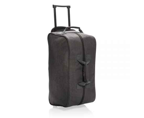 Дорожная сумка на колесах Basic, Серый, Цвет: темно-серый, Размер: Длина 55 см., ширина 26 см., высота 28 см.