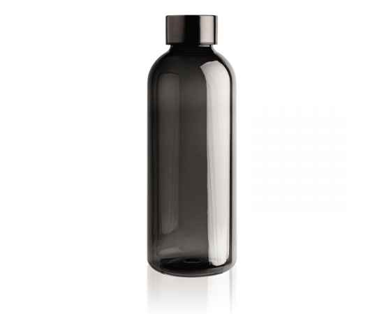 Герметичная бутылка с металлической крышкой, Черный, Цвет: черный, Размер: Длина 7,2 см., ширина 7,2 см., высота 20,7 см., диаметр 7,2 см.