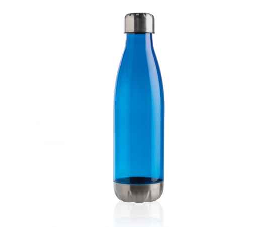 Герметичная бутылка для воды с крышкой из нержавеющей стали, Синий, Цвет: синий, Размер: , высота 26,2 см., диаметр 7,1 см.