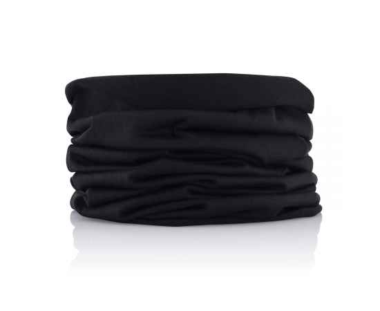 Многофункциональный шарф, Черный, Цвет: черный, Размер: Длина 25 см., ширина 0,2 см., высота 50 см.