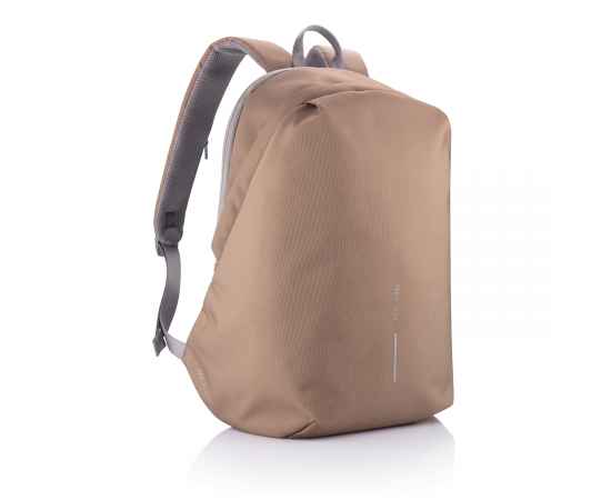 Антикражный рюкзак Bobby Soft, Коричневый, Цвет: коричневый, Размер: Длина 30 см., ширина 18 см., высота 45 см.