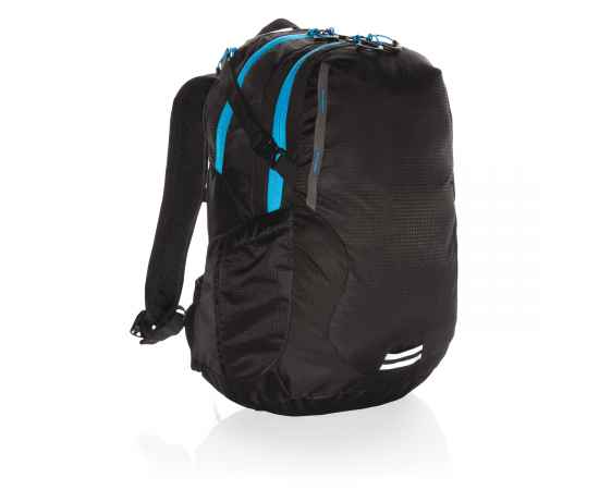 Средний походный рюкзак Explorer, 26 л (без ПВХ), Синий, Цвет: черный, синий, Размер: Длина 33 см., ширина 16 см., высота 46 см.
