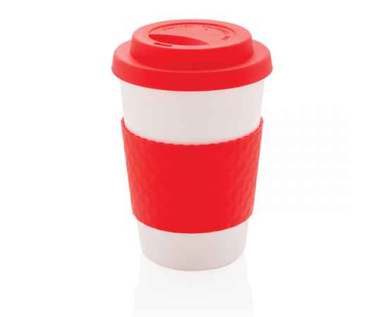 Стакан для кофе, 270 мл, Красный, Цвет: красный, Размер: , высота 11,8 см., диаметр 8 см.