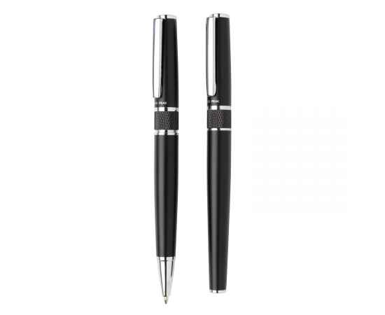 Набор ручек Swiss Peak Deluxe, Черный, Цвет: черный, Размер: , высота 13,7 см., диаметр 1,1 см.