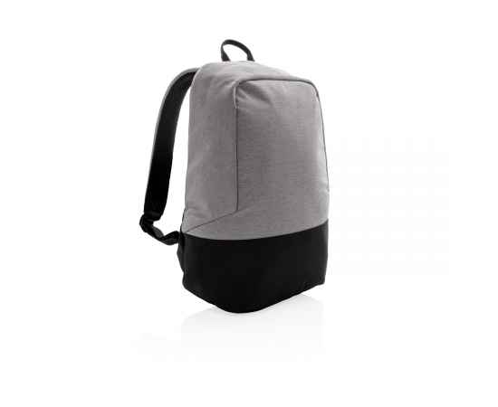 Стандартный антикражный рюкзак, без ПВХ, Черный, Цвет: серый, черный, Размер: Длина 35 см., ширина 13 см., высота 45 см.