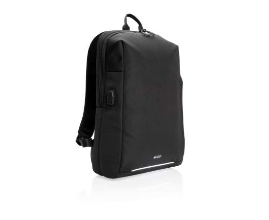 Рюкзак для ноутбука Swiss Peak, черный,, Цвет: черный, Размер: Длина 27,5 см., ширина 11 см., высота 41 см.