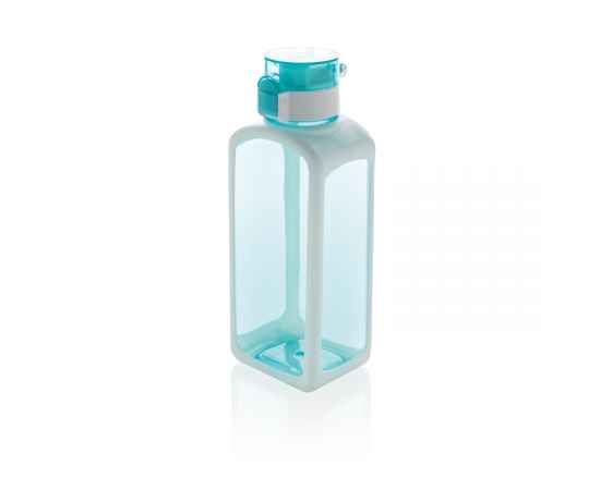 Квадратная вакуумная бутылка для воды, Бирюзовый, Цвет: бирюзовый, Размер: , высота 20,7 см., диаметр 8,8 см.
