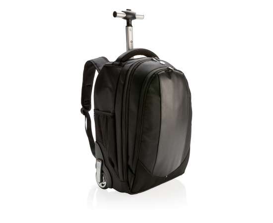 Рюкзак на колесах Swiss Peak, черный,, Цвет: черный, Размер: Длина 31 см., ширина 24 см., высота 44,8 см.