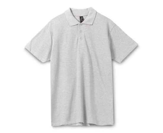 Рубашка поло мужская Spring 210, светлый меланж G_1898.165, Цвет: светлый меланж, Размер: XXL