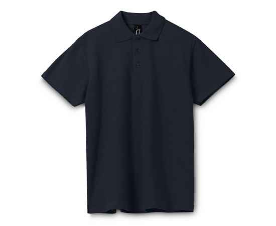 Рубашка поло мужская Spring 210 темно-синяя (navy) G_1898.408, Цвет: темно-синий, Размер: S