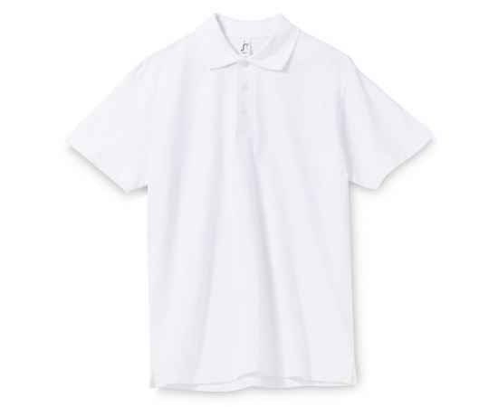 Рубашка поло мужская Spring 210, белая G_1898.608, Цвет: белый, Размер: S