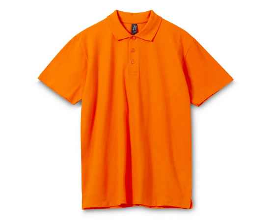 Рубашка поло мужская Spring 210, оранжевая G_1898.205, Цвет: оранжевый, Размер: XXL
