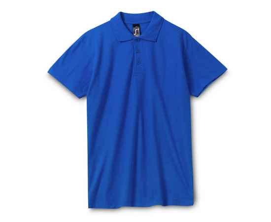 Рубашка поло мужская Spring 210, ярко-синяя (royal) G_1898.444, Цвет: синий, Размер: M