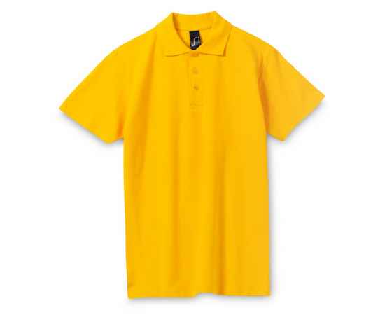 Рубашка поло мужская Spring 210, желтая G_1898.805, Цвет: желтый, Размер: XXL