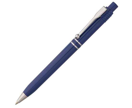 Ручка шариковая Raja Chrome, синяя, Цвет: синий, Размер: 14х1 см
