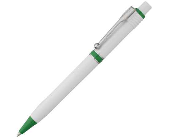 Ручка шариковая Raja, зеленая, Цвет: зеленый, Размер: 14х1 см