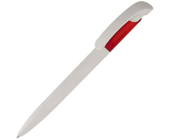 Ручка шариковая Bio-Pen, белая с красным, Цвет: красный, Размер: 14