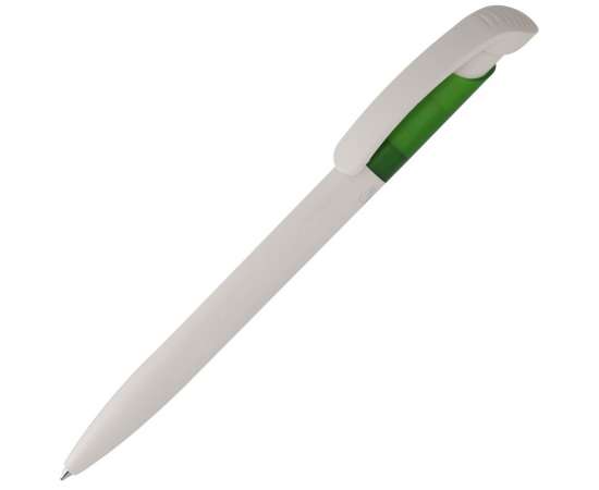 Ручка шариковая Bio-Pen, белая с зеленым, Цвет: зеленый, Размер: 14