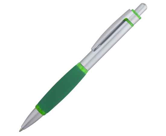 Ручка шариковая Boomer, с зелеными элементами, Цвет: зеленый, Размер: 13