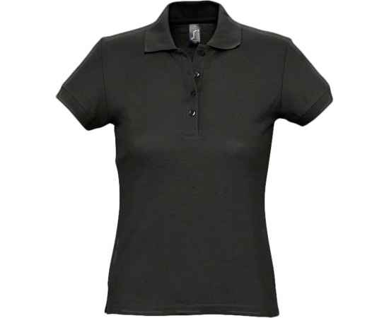 Рубашка поло женская Passion 170, черная G_4798.303, Цвет: черный, Размер: L