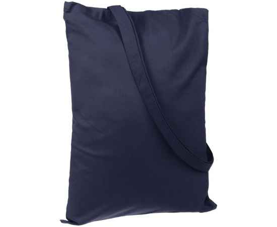 Холщовая сумка Basic 105, темно-синяя, Цвет: темно-синий, Размер: 38х42 см