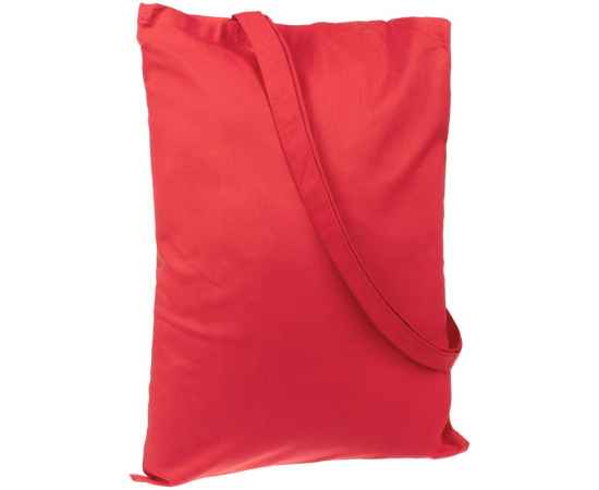 Холщовая сумка Basic 105, красная, Цвет: красный, Размер: 38х42 см