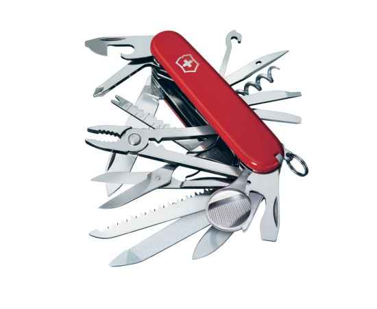 Офицерский нож Swisschamp 91, красный, Цвет: красный, Размер: 9