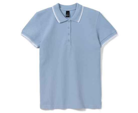 Рубашка поло женская Practice Women 270, голубая с белым G_6084.144, Цвет: голубой, Размер: XL