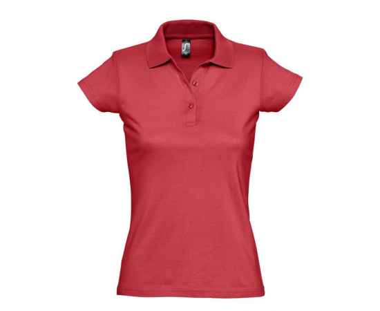 Рубашка поло женская Prescott Women 170, красная G_6087.501, Цвет: красный, Размер: S