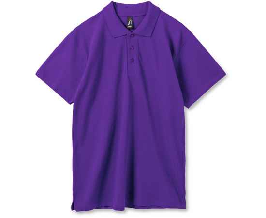 Рубашка поло мужская Summer 170 темно-фиолетовая, размер XXL, Цвет: фиолетовый, Размер: XXL