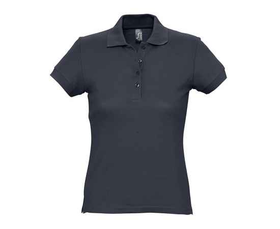 Рубашка поло женская Passion 170, темно-синяя (navy) G_4798.401, Цвет: темно-синий, Размер: S