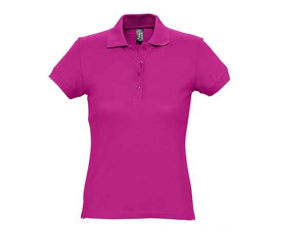 Рубашка поло женская Passion 170, ярко-розовая (фуксия) G_4798.575, Цвет: фуксия, Размер: XXL
