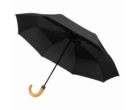Складной зонт Unit Classic, черный, Цвет: черный, Размер: Длина 65 см