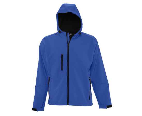 Куртка мужская с капюшоном Replay Men ярко-синяя, размер S, Цвет: синий, Размер: S