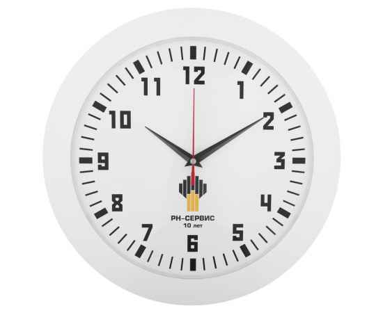 Часы настенные Vivid Large, белые, Цвет: белый, Размер: диаметр 30