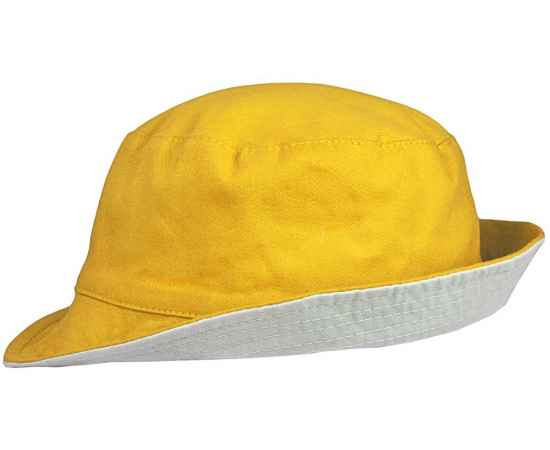 Панама Unit Summer двусторонняя, желтая с серым, Цвет: желтый, серый, Размер: 56-58