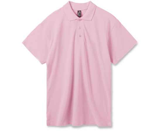 Рубашка поло мужская Summer 170 розовая, размер S, Цвет: розовый, Размер: XS
