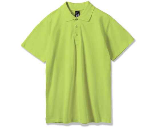 Рубашка поло мужская Summer 170 зеленое яблоко, размер XS, Цвет: зеленое яблоко, Размер: XS