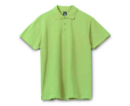 Рубашка поло мужская Spring 210, зеленое яблоко G_1898.945, Цвет: зеленое яблоко, Размер: XXL