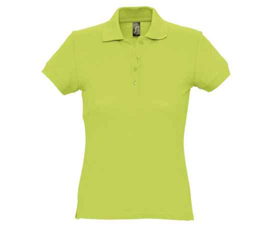 Рубашка поло женская Passion 170, зеленое яблоко G_4798.941, Цвет: зеленое яблоко, Размер: S