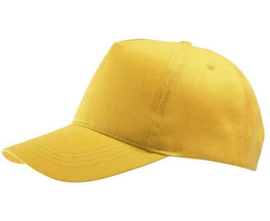 Бейсболка Buzz, желтая, Цвет: желтый, Размер: 56-58