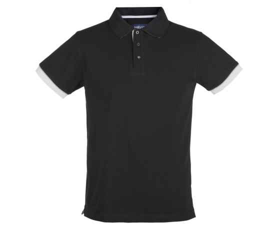 Рубашка поло мужская Anderson, черная G_6551.301, Цвет: черный, Размер: S