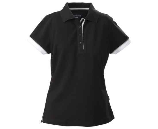 Рубашка поло женская Antreville, черная G_6552.301, Цвет: черный, Размер: S