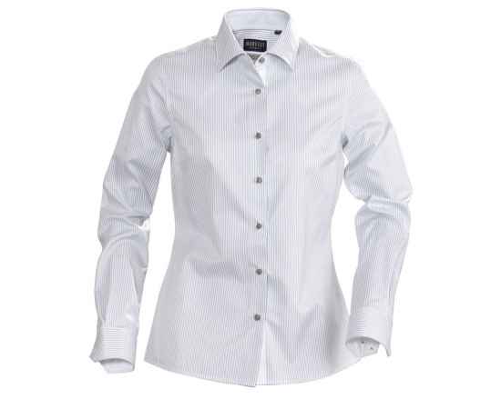 Рубашка женская в полоску Reno Ladies, серая, размер M, Цвет: серый, Размер: M