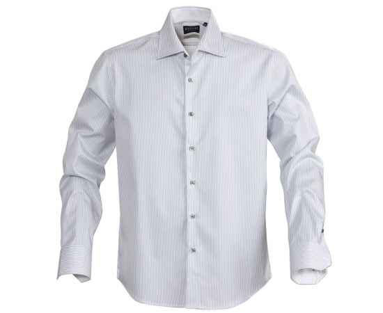 Рубашка мужская в полоску Reno, серая, размер S, Цвет: серый, Размер: S